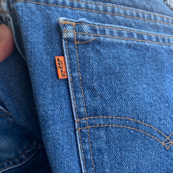 Vintage Orange Tab Levi 517 36X30 - Picture 4 of 4